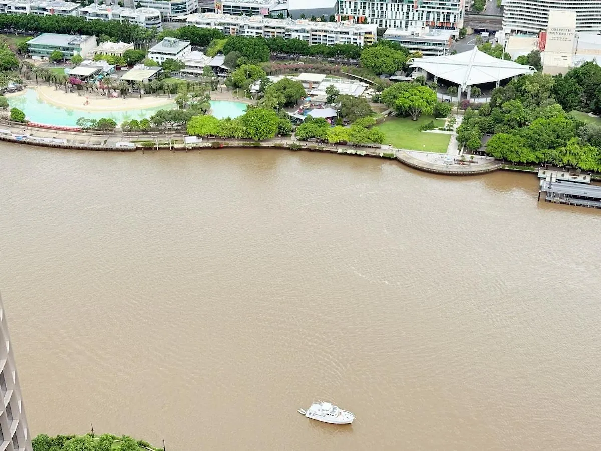 Chic 2-Bed Apt With Views & Pool At Queens Wharf Brisbane 0*,  Austrálie