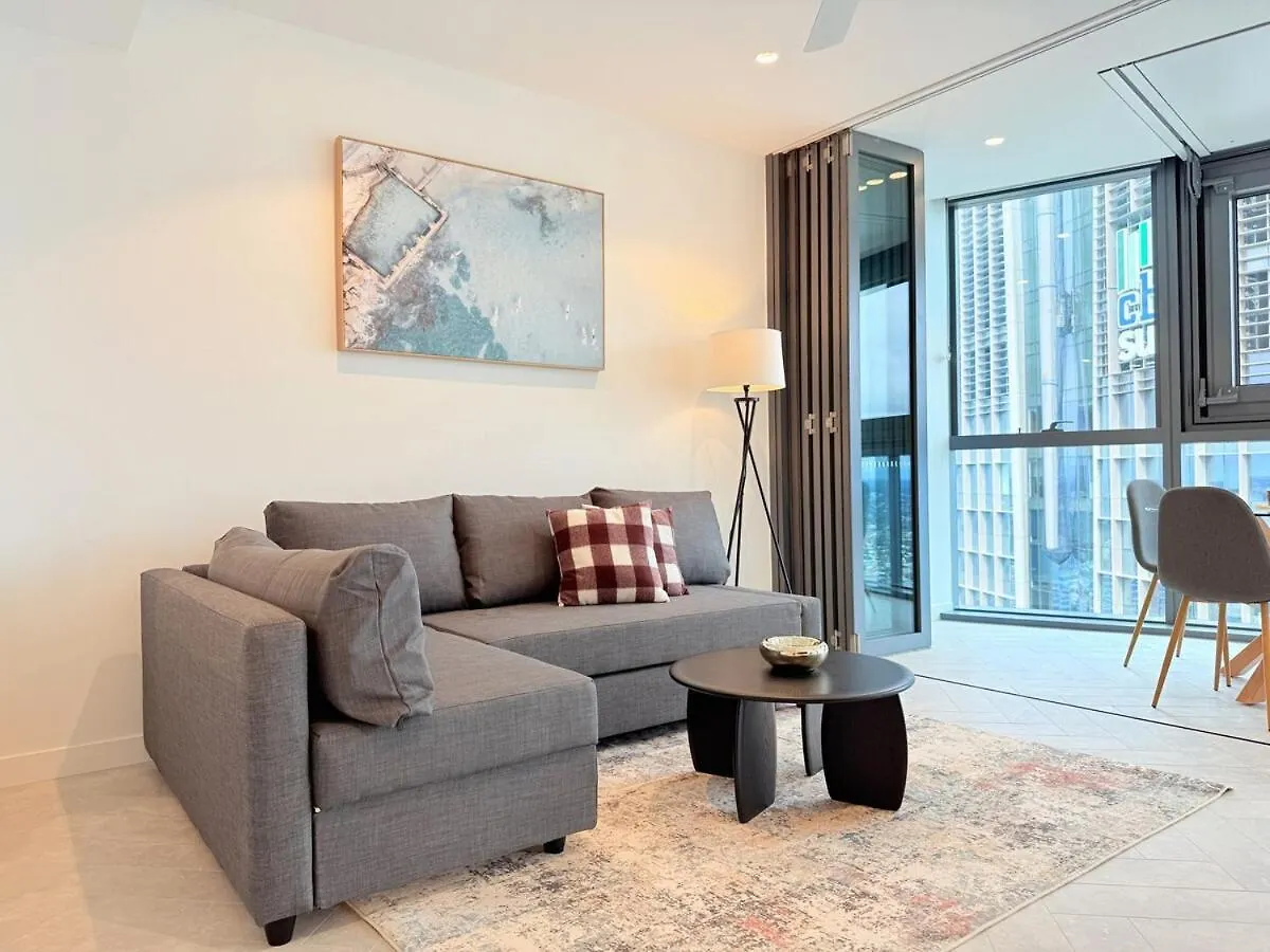 Apartmán Chic 2-Bed Apt With Views & Pool At Queens Wharf Brisbane