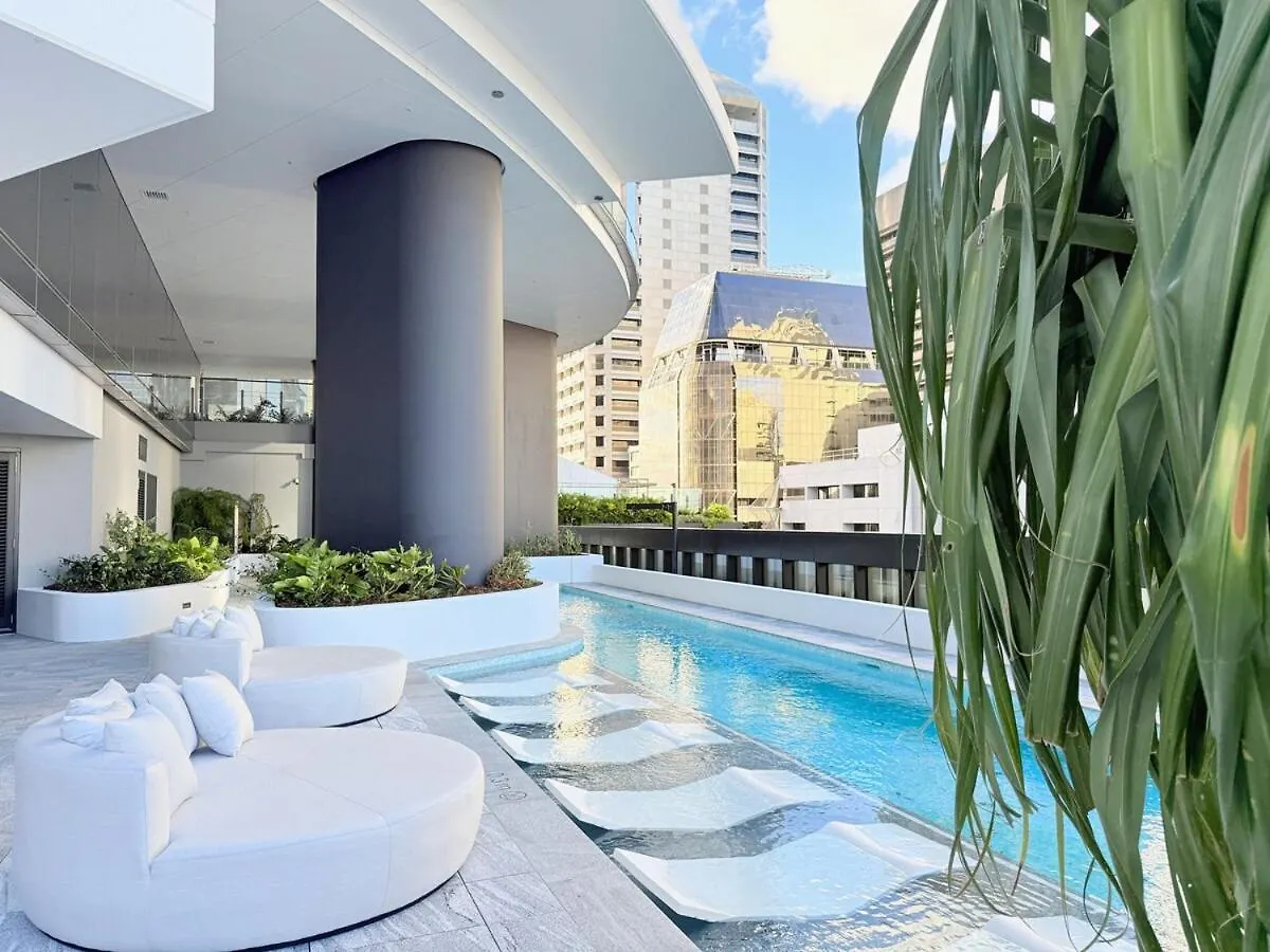 Apartmán Chic 2-Bed Apt With Views & Pool At Queens Wharf Brisbane